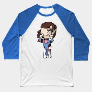 D.Va Overwatch Chibi Baseball T-Shirt